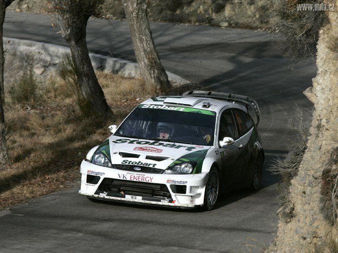 Rally Monte Carlo 2006 Ford Focus WRC Matthew Wilson