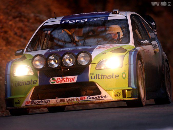 Rally Monte Carlo 2006 Ford Focus WRC Marcus Gronholm