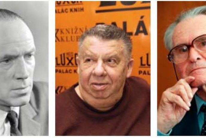 Významní autoři Mladé fronty. František Hrubín, Miloslav Švandrlík, Jaroslav Foglar Významní autoři Mladé fronty. František Hrubín, Miloslav Švandrlík, Jaroslav Foglar