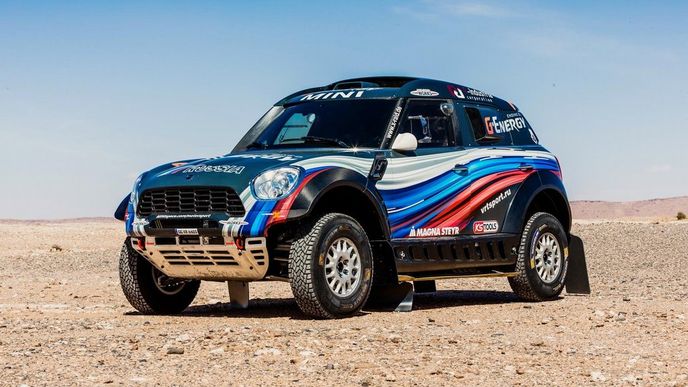 Mini hlásí připravenost na dakarskou rallye Mini hlásí připravenost na dakarskou rallye