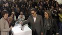 Katalánci hlasují v referendu. Na snímku šéf katalánské vlády Artur Mas Katalánci hlasují v referendu. Na snímku šéf katalánské vlády Artur Mas