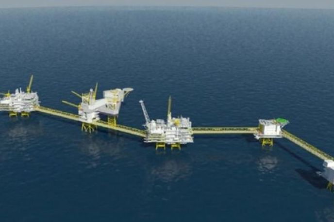 Vizualizace plošiny Johan Sverdrup Vizualizace plošiny Johan Sverdrup