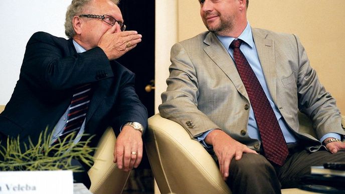 Jan Veleba a Petr Bendl Jan Veleba a Petr Bendl