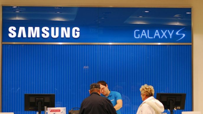 Pražská prodejna Samsungu Pražská prodejna Samsungu