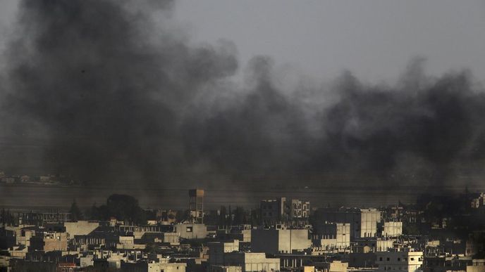Boje o Kobani (11. října 2014) Boje o Kobani (11. října 2014)