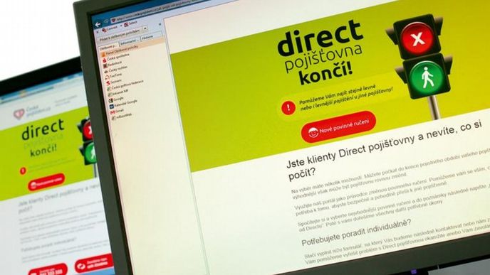 Direct pojišťovna končí Direct pojišťovna končí
