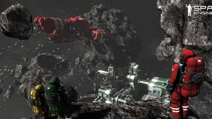 Space Engineers od Keen Software House. Space Engineers od Keen Software House.