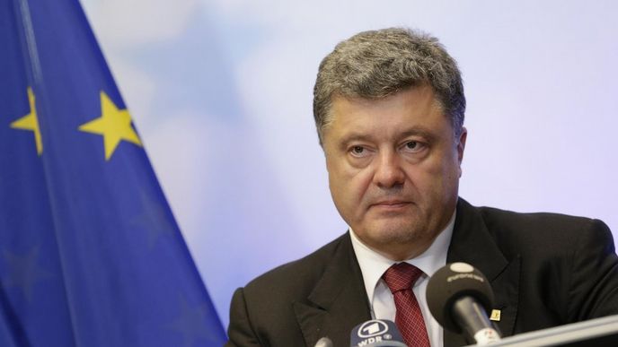 Ukrajinský prezident Petro Porošenko Ukrajinský prezident Petro Porošenko