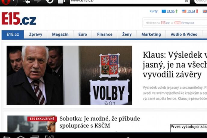 Mobilní Opera obsahuje některé funkce, která nemá ani ta desktopová. Mobilní Opera obsahuje některé funkce, která nemá ani ta desktopová.