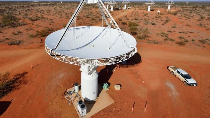 Teleskop Australian Square Kilometre Array Pathfinder (ASKAP) Teleskop Australian Square Kilometre Array Pathfinder (ASKAP)