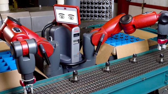 Stane se robot Baxter počátkem masivní expanze robotiky do výroby? (Foto: Rethink Robotics) Stane se robot Baxter počátkem masivní expanze robotiky do výroby? (Foto: Rethink Robotics)