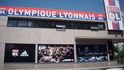 Fotbalový stadion Olympique Lyon průčelí Fotbalový stadion Olympique Lyon průčelí