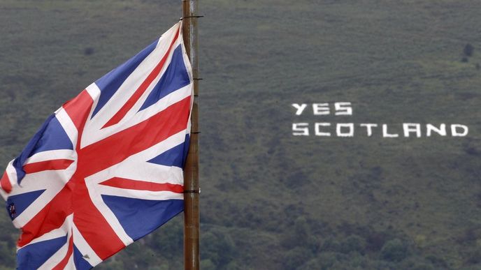 Samostatnost Skotka podporují i republikáni v Belfastu Samostatnost Skotka podporují i republikáni v Belfastu