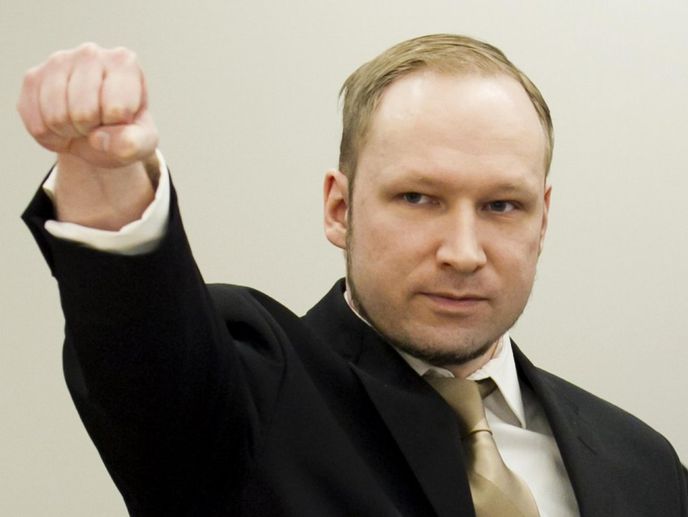 Vrah Breivik u soudu Vrah Breivik u soudu