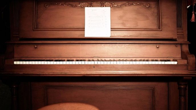 zátiší s pianem, ilustrační foto zátiší s pianem, ilustrační foto
