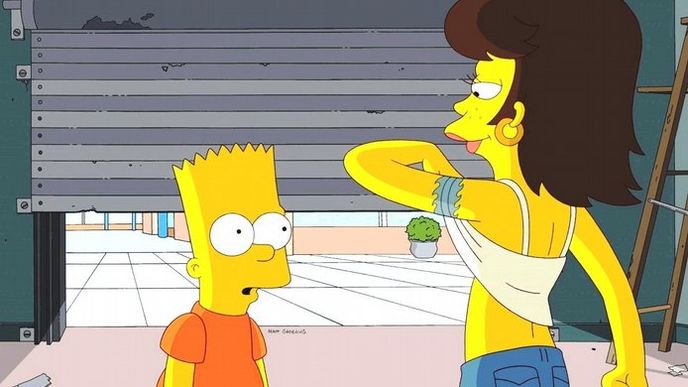 Za seriálu Simpsonovi Za seriálu Simpsonovi