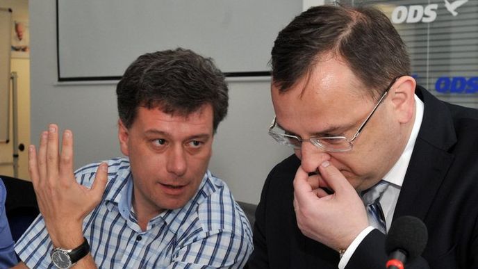 Pavel Blažek a Petr Nečas Pavel Blažek a Petr Nečas