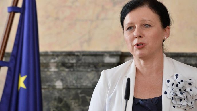 Ministryně Věra Jourová Ministryně Věra Jourová