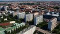 Výhled z City Tower na Prahu Výhled z City Tower na Prahu