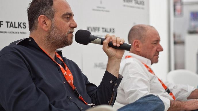 Michael Sugar (vlevo) a Steve Golin Michael Sugar (vlevo) a Steve Golin