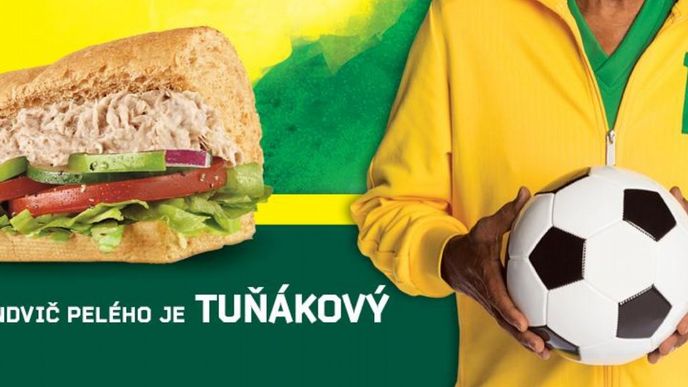 Kampaň Subwaye s Pelém Kampaň Subwaye s Pelém