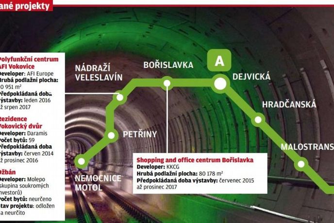 metro A grafika metro A grafika