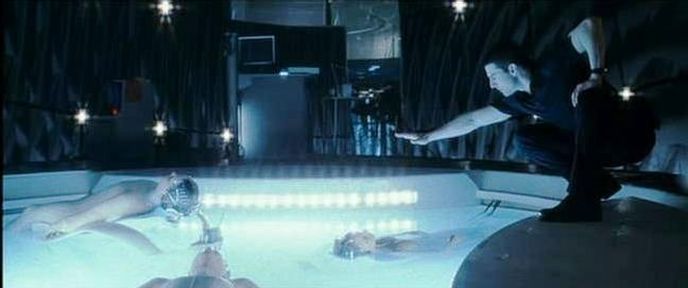 Záběr z filmu Minority Report Záběr z filmu Minority Report