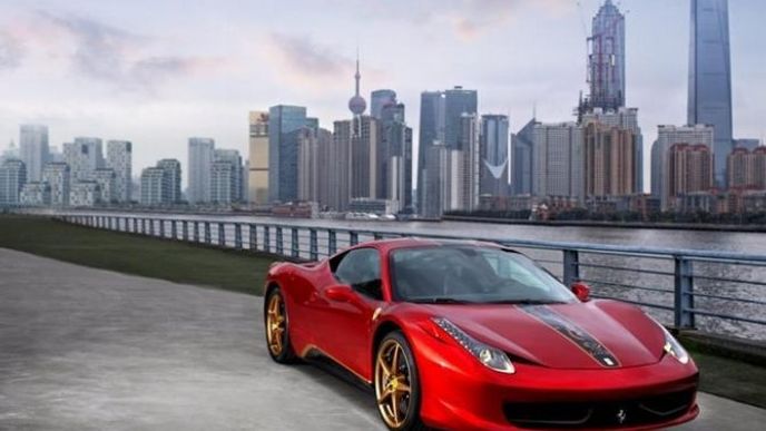 Ferrari 458 Italia ve speciální edici pro čínské zákazníky Ferrari 458 Italia ve speciální edici pro čínské zákazníky