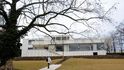 Opravená vila Tugendhat - pohled ze zahrady Opravená vila Tugendhat - pohled ze zahrady