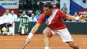 Janko Tipsarevič Štěpánka pustil ke třem mečbolům. Poslední krok mu, ale nedovolil. Janko Tipsarevič Štěpánka pustil ke třem mečbolům. Poslední krok mu, ale nedovolil.