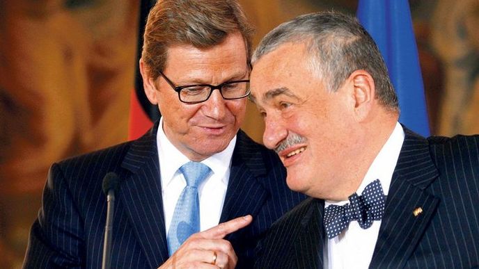 Guido Westerwelle, Karel Schwarzenberg Guido Westerwelle, Karel Schwarzenberg