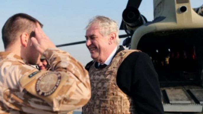 Prezident Zeman v Afghánistánu Prezident Zeman v Afghánistánu
