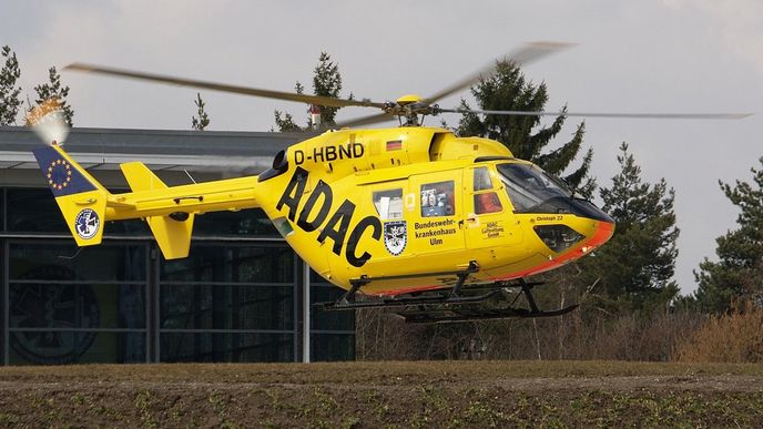 Vrtulník německého autoklubu ADAC Vrtulník německého autoklubu ADAC