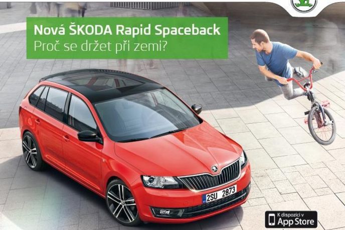 V kampani na nový Rapid budou využity i venkovní plochy V kampani na nový Rapid budou využity i venkovní plochy