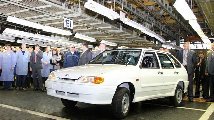 Údajně poslední vůz Lada Samara Údajně poslední vůz Lada Samara