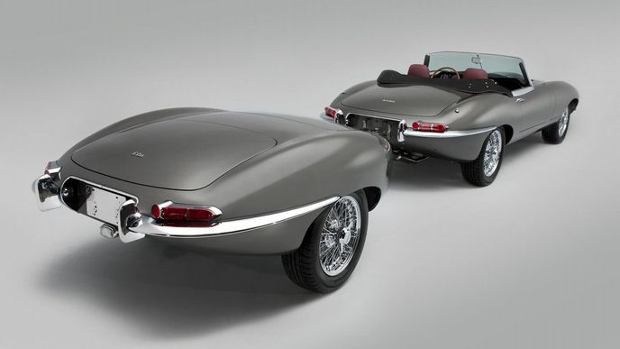 Renovovaný Jaguar E-Type Renovovaný Jaguar E-Type
