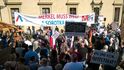vystoupení odpůrců Angely Merkelové vystoupení odpůrců Angely Merkelové