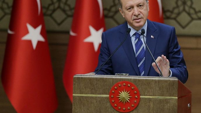 Turecký prezident Recep Tayyip Erdogan Turecký prezident Recep Tayyip Erdogan