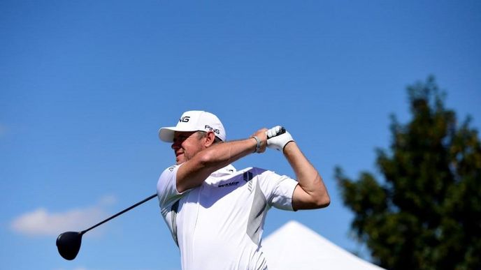 Anglický golfista Lee Westwood na turnaji Czech Masters Anglický golfista Lee Westwood na turnaji Czech Masters