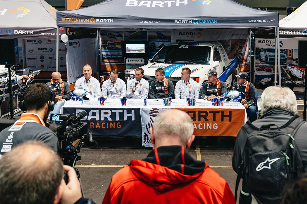 Barth Racing představuje tým na Dakar 2018