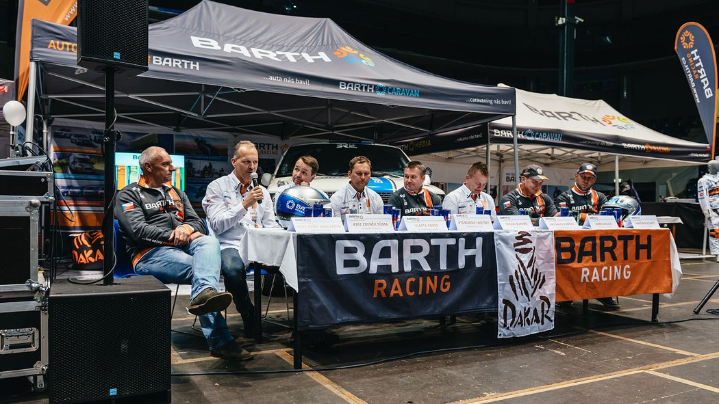 Barth Racing představuje tým na Dakar 2018