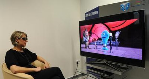 Redaktorka Blesku si vyzkoušela 3D televizi na vlastní kůži