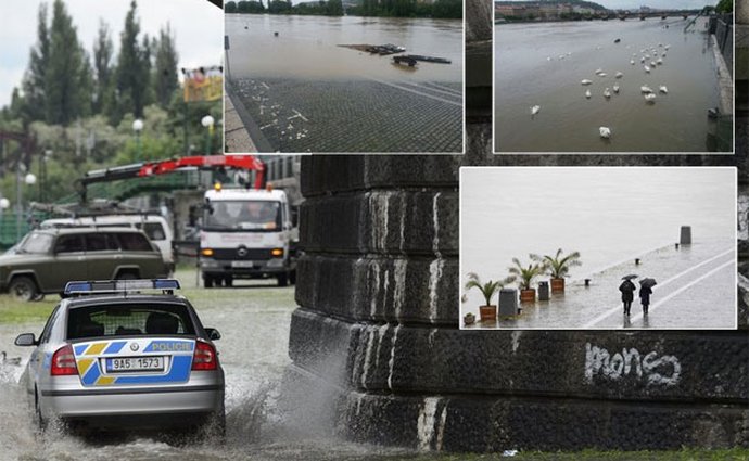 Desítky silnic jsou zavřeny kvůli povodním. Hrozí stoletá voda!