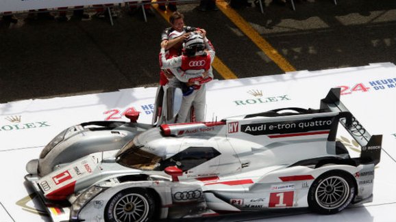 24 hodin Le Mans 2013: Tom Kristensen s Audi vyhrál podeváté v kariéře