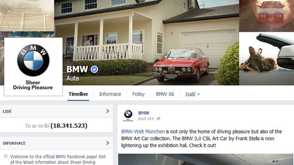 Jak se daří automobilkám na facebooku? Bodují BMW a Mercedes-Benz