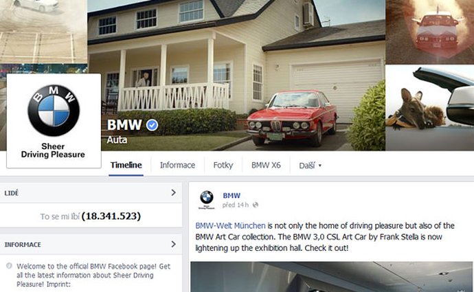 Jak se daří automobilkám na facebooku? Bodují BMW a Mercedes-Benz