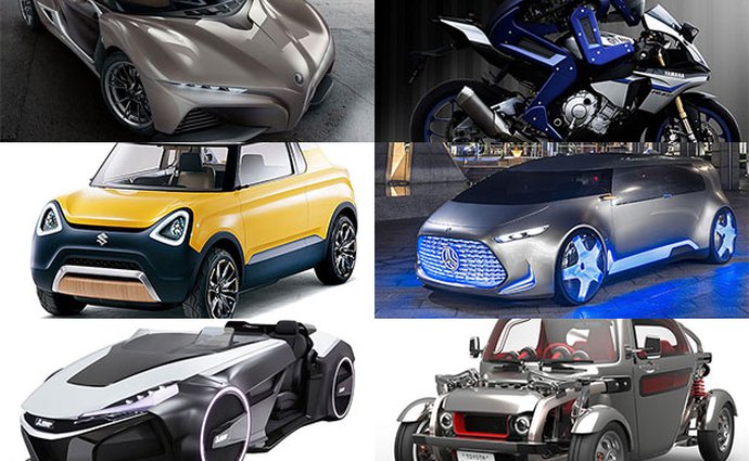 Tokyo Motor Show 2015: Přehlídka japonských šíleností