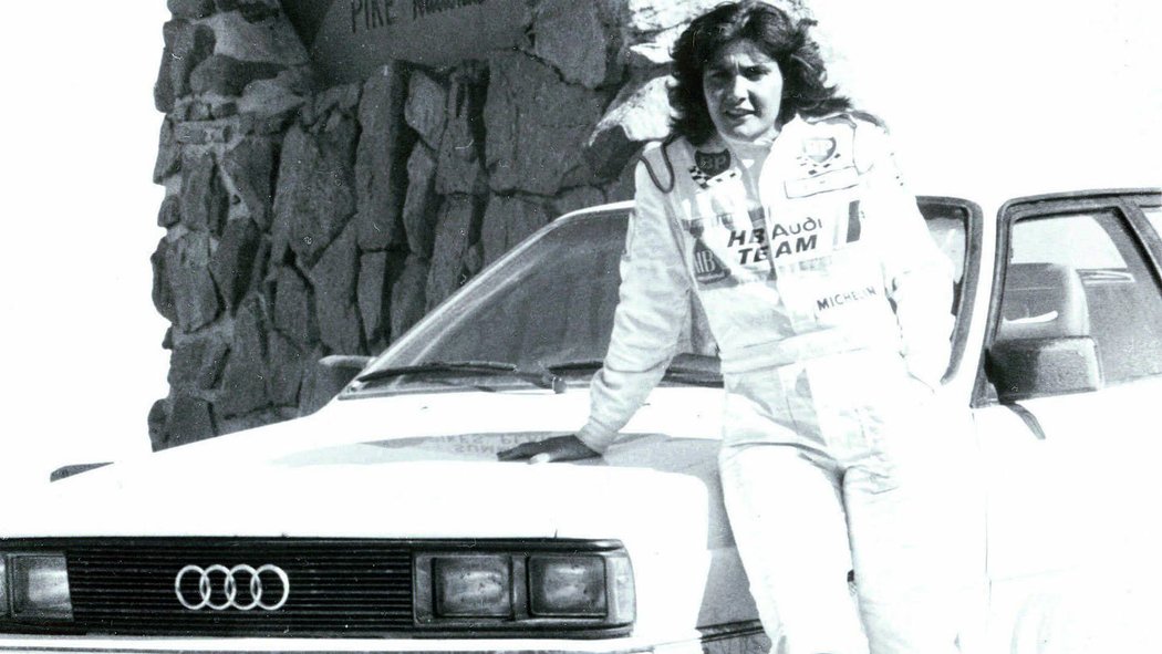 První velké úspěchy sbírala s quattrem Michel Mountonová, dodnes nejúspěšnější žena v soutěžích rallye