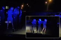 VIDEO: Vzorní i bez uniforem: Policisté po šichtě odhalili v Praze opilého řidiče, ten nakopl příslušnici
