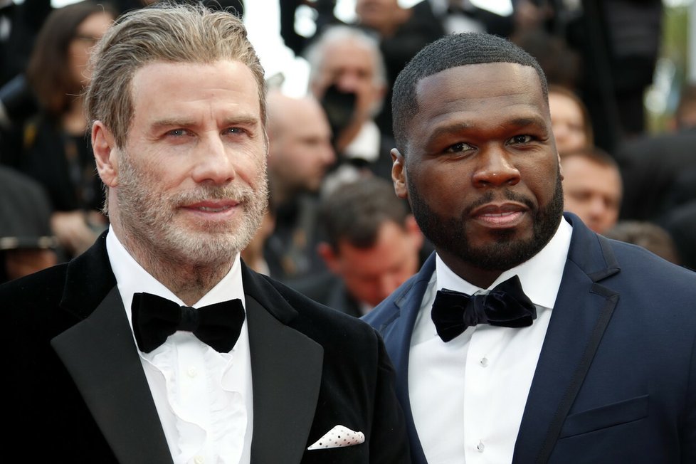 Rapper 50 cent a John Travolta